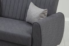 Alcoon Slaapbank, Donkergrijs