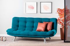 Pafu Misa 3-Zitsbank, Groenblauw