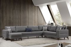 Kristal Hoekbank, Donkergrijs