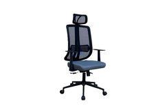 Minotti Directiestoel, Blauw