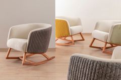 Ricky Schommelstoel, Crème & Grijs