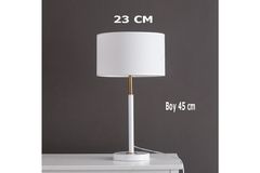 Modernee Tafellamp, Wit