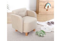 Voile Kinderfauteuil, Creme