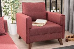 Bella Soft Fauteuil, Bordeauxrood