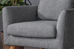 Zeny Fauteuil, Donkergrijs