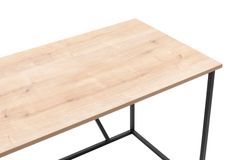 Lissa Corner Study Desk, Black