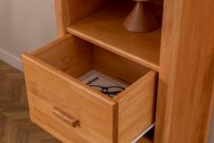 Ranch Boekenrek met 4 Rekken & Lades, Eik