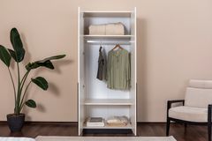 Line Kledingkast met 2 Deuren