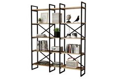 Voyage Bookcase, 175 cm, Walnut