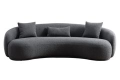 Oliver 3-Zitsbank, Teddy, Grijs