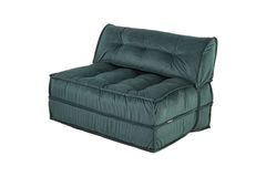 Mocca Opklapbare Slaapbank, Petrol