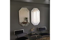 Neostyle Dressoir Spiegel, 60x100 cm, Zilver