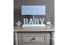 Misto Baby Table Lamp, Blue