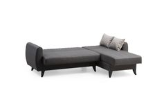 Alcoon Hoekbank en Fauteuil, Donkergrijs