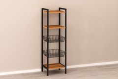 Polina Multifunctionele Keukenkast met Mand