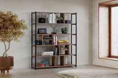 Riva Bookcase, Walnut
