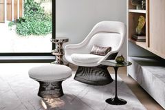 Tulip Bijzettafel, Zwart