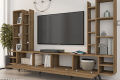 Mia Love TV Unit, 224 cm, Walnut