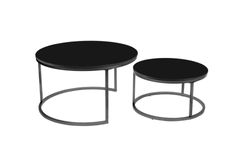 Vita Coffee Table Set, Black