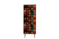 Ironbridge Schoenenkast met Vierkant Patroon, Veelkleurig