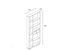 Arnetti Luma Boekenrek, Wit