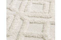 Deion Machinetapijt, 100x300 cm, Creme