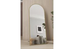 Marsah Sun Staande Spiegel, 150x60 cm, Goud