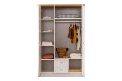 Lora Kledingkast met 3 Deuren