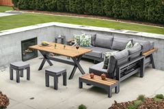 Daisy Hoekloungeset, Antraciet