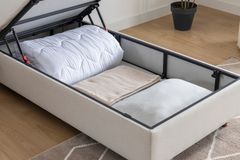 Luna Arche Boxspring Set, 90x190 cm, Creme