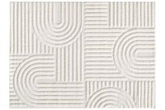 Davy Machinetapijt, 100x300 cm, Creme