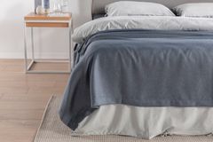 Luna Ophelia Sprei, 220x240 cm, Blauw