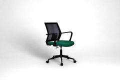 Mesh Bureaustoel met Metalen Poten, Groen