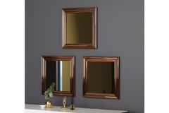 Mone Spiegelset, 3 Stuks, Brons