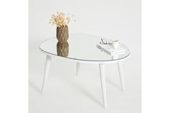 Neostil Gusto Witte Salontafel Met Spiegel