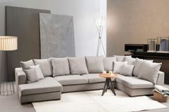 Grande Hoekbank Links, Beige