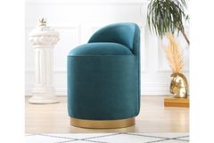 Dover Poef, Groenblauw