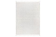 Marakesh Shaggy Tapijt, 200x290 cm, Wit