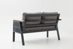 Capella Dubbele Tuinloungeset, Antraciet