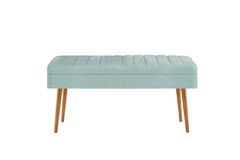 Vina Opbergbank Gestoffeerd, Pijnboom & Turkoois