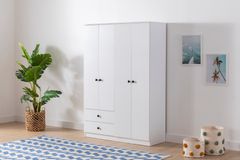 Metalia Novado Kledingkast met 4 Deuren en 2 Lades