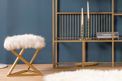 Lola Boekenrek, 160 cm, Goud