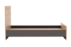 Panna Bedframe, 90x190 cm, Antraciet