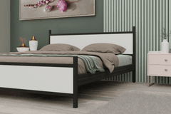 Star Bedframe, 160x200 cm, Wit