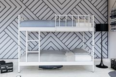 GM Stapelbed, 90x190 cm, Wit