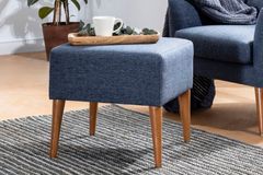 Zeny Poef, Donkerblauw