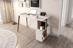Lagomood Side Bureau, Wit en Walnoot