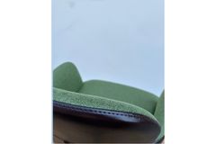 Roll Bureaustoel, Groen & Donkerbruin