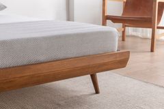 Luna Masis Houten Bedframe, 150x200 cm, Walnoot