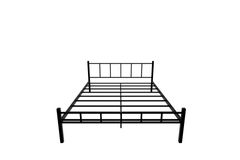 Kimmy Single Bed, 100 x 200 cm, Black